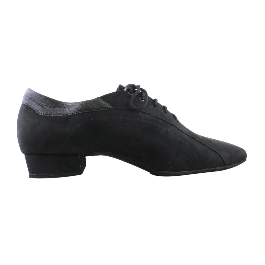 Galex 1115 Franco, Black Nubuck, Men's Smooth Dance Shoes