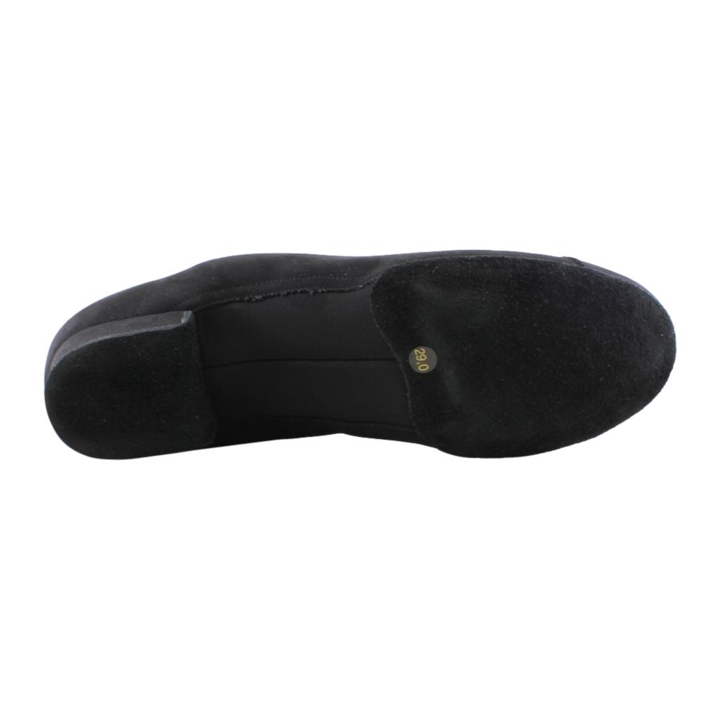 Galex 1115 Franco, Black Nubuck, Men's Smooth Dance Shoes