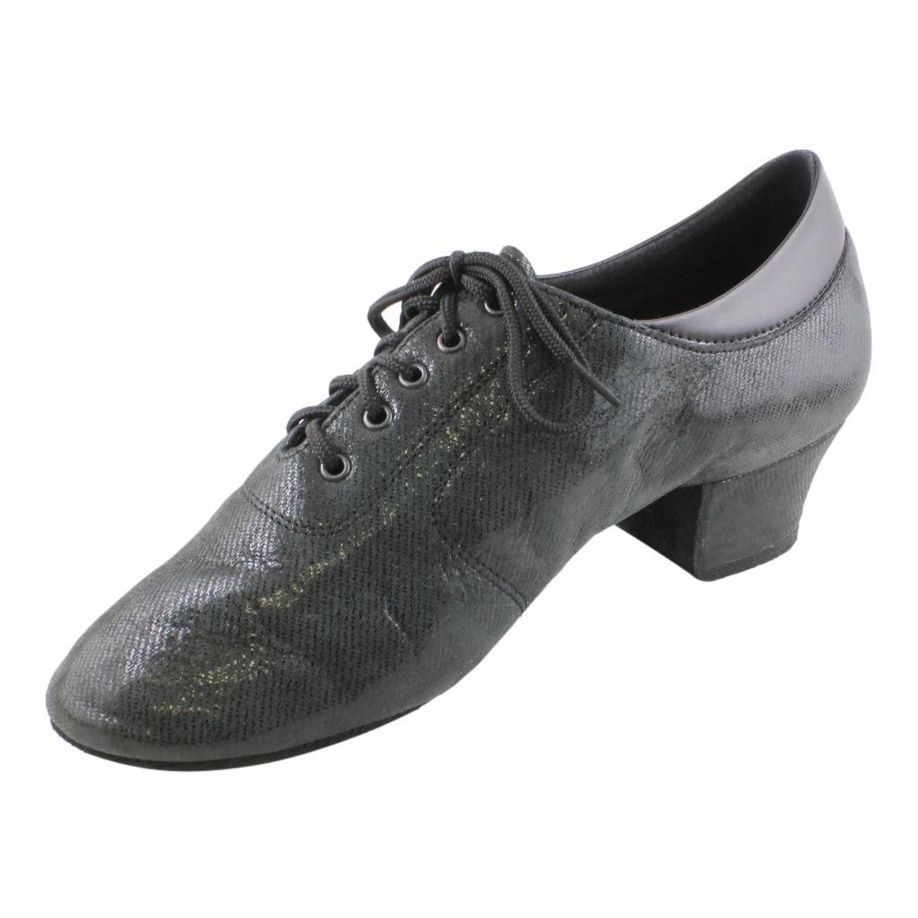 Galex 1205 Flexi, Black Jeans, Leather, Practice Dance Shoes