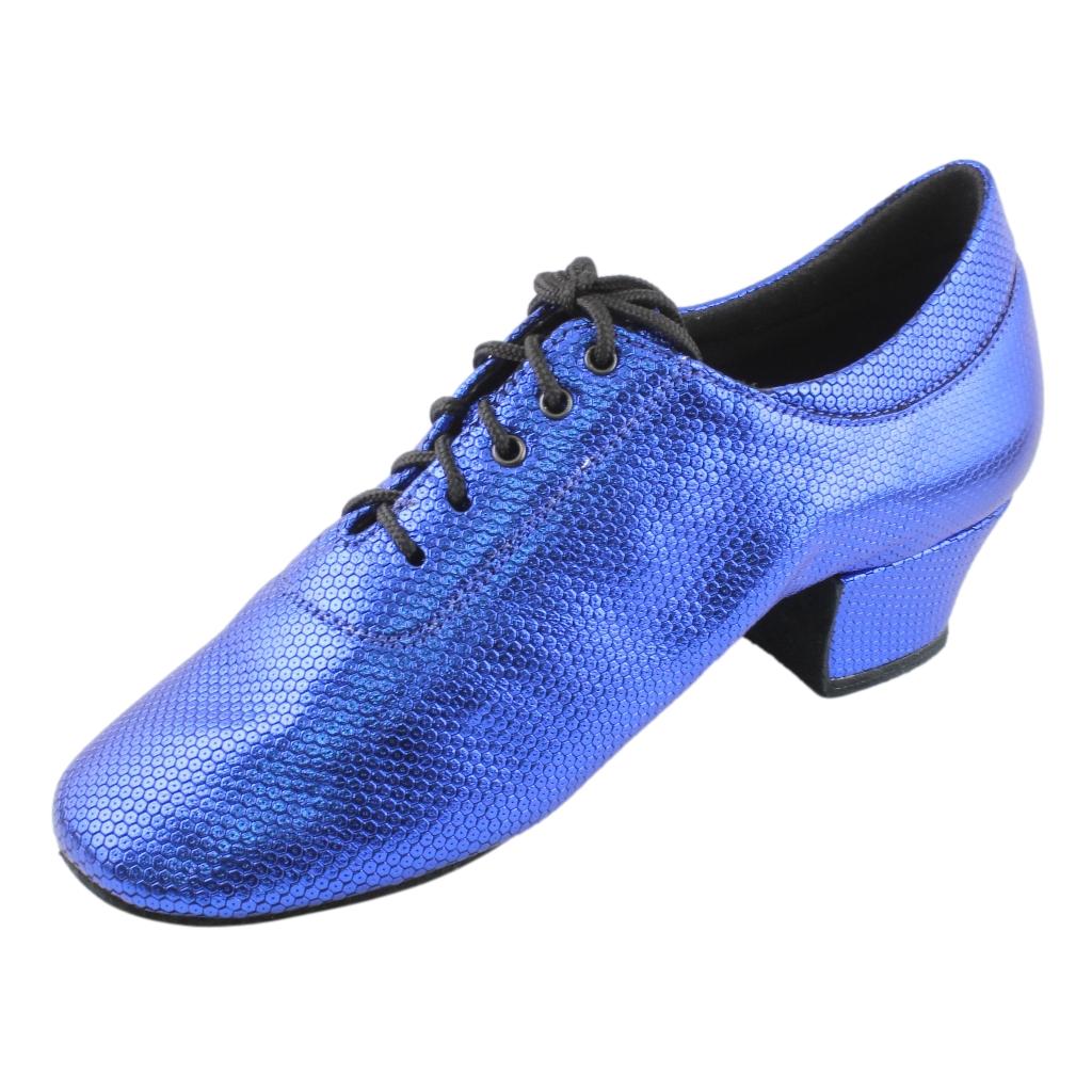 Galex 1205 Flexi, Blue Shine, Leather, Practice Dance Shoes