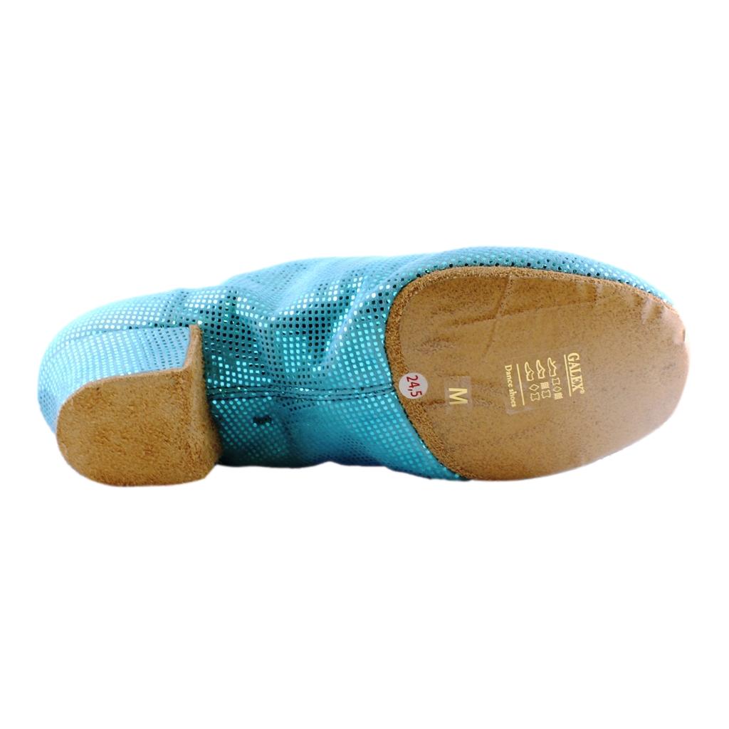 Galex 1205 Flexi, Blue Sky, Leather, Practice Dance Shoes