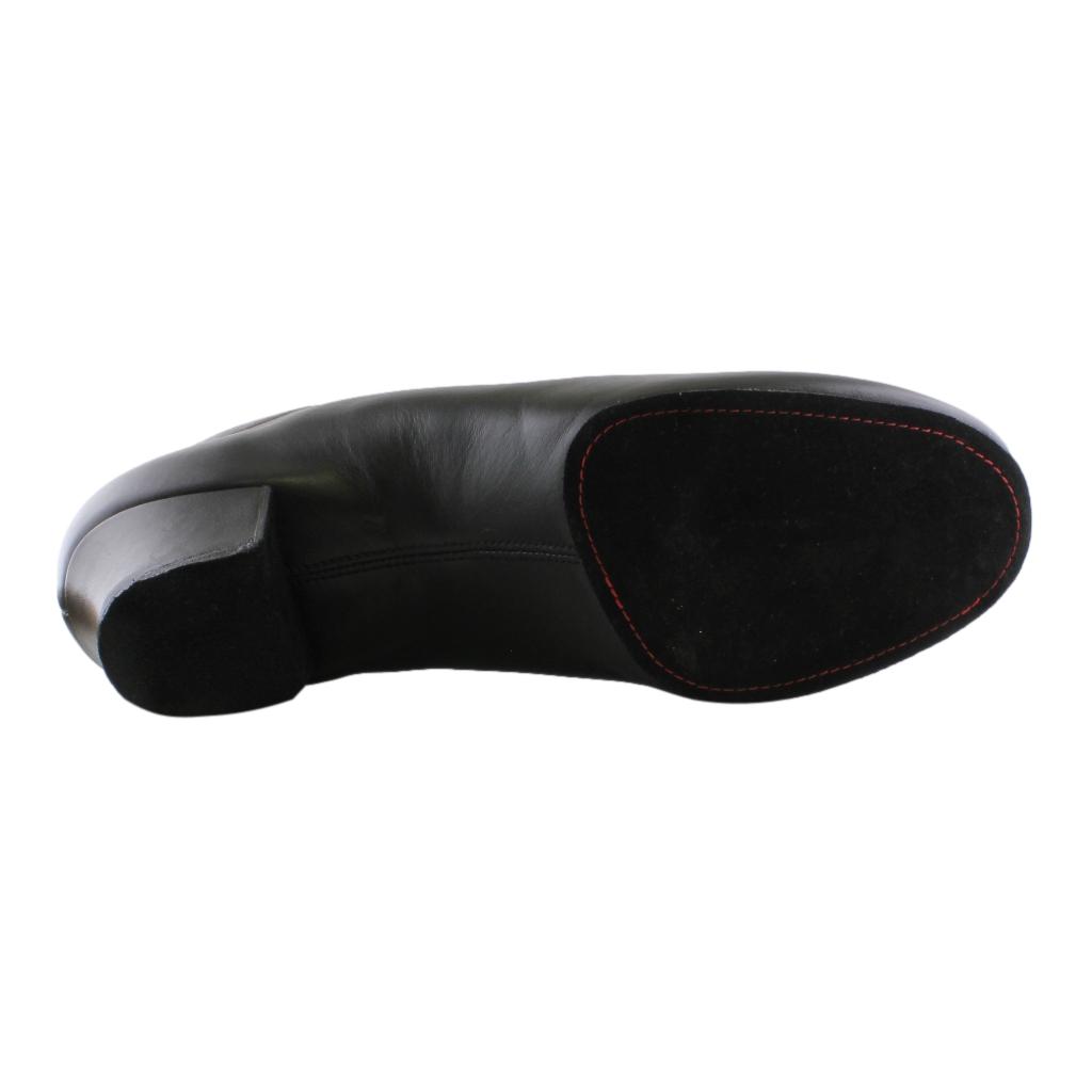 Galex 1208 Valentino, Black Leather, Men's Latin Dance Shoes