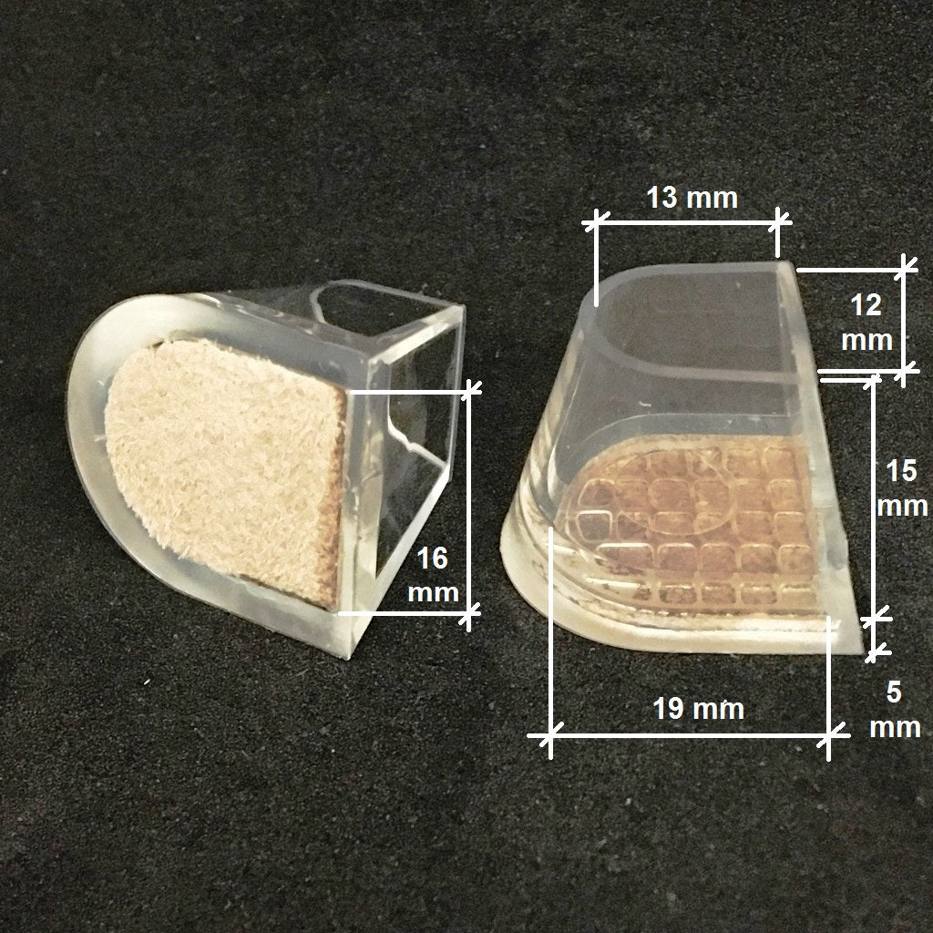Heel Protectors (Suede Tip) - Galex Heel Flare W