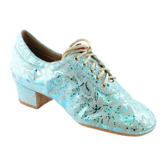 Gales 1205 Flexi, Blue Lace Lather, Practice Dance Shoes