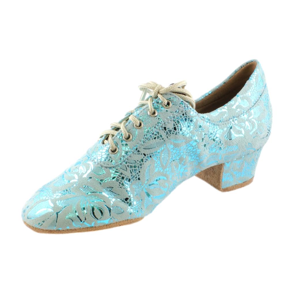 Gales 1205 Flexi, Blue Lace Lather, Practice Dance Shoes
