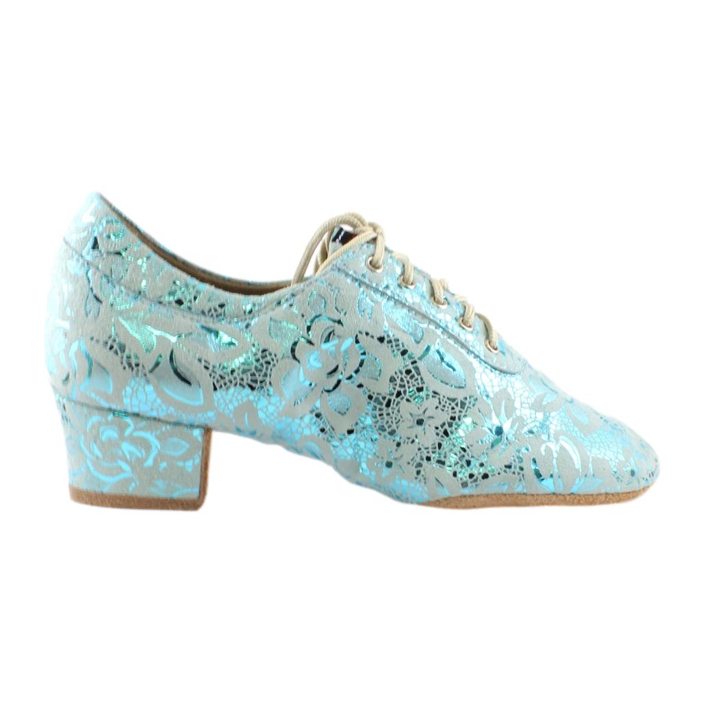 Gales 1205 Flexi, Blue Lace Lather, Practice Dance Shoes