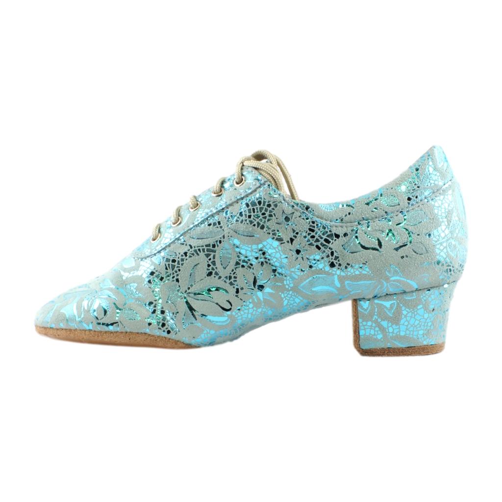 Gales 1205 Flexi, Blue Lace Lather, Practice Dance Shoes