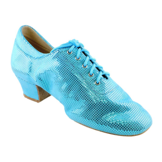 Galex 1205 Flexi, Leather, Blue Sky, Practice Dance Shoes