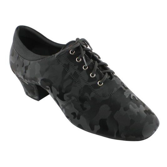 Galex 1205 Flexi, Military Black, Leather, Practice Dance Shoes