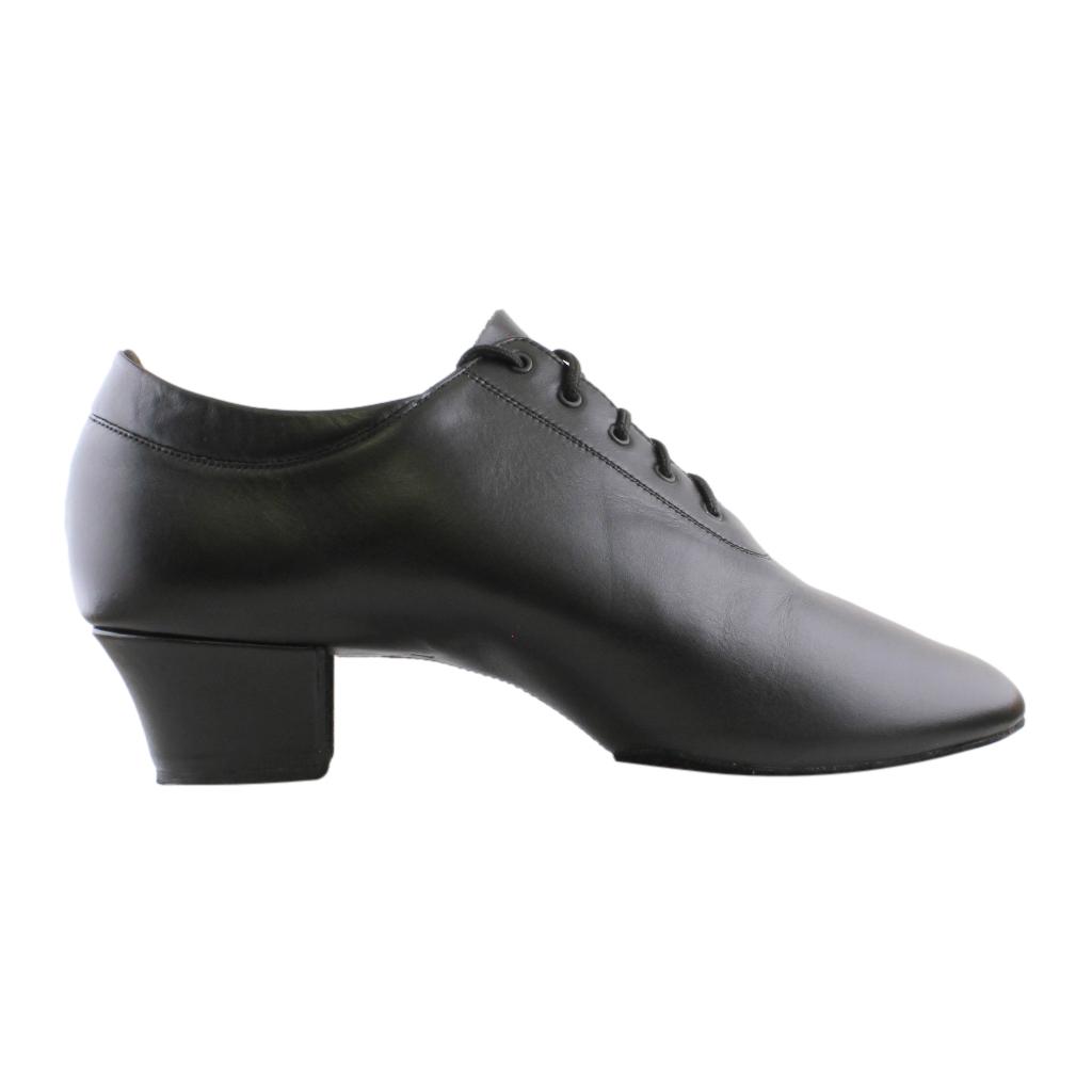Galex 1208 Valentino, Black Leather, Men's Latin Dance Shoes