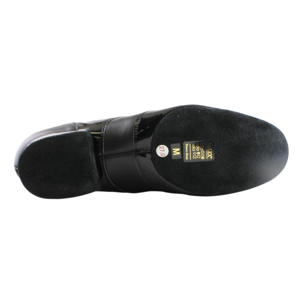 Galex 1114 Pino, Black Patent Leather & Leather, Men's Smooth Dance Shoes