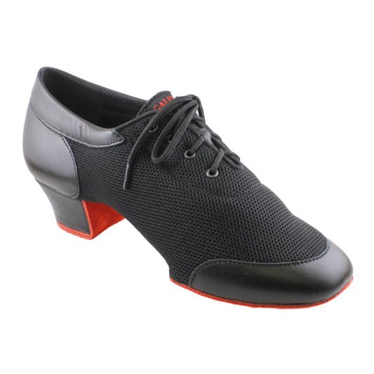 Galex 4000 Vento, Black Leather & Mesh, Red Sole, Practice Dance Shoes